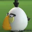 瘋狂的小鳥(niǎo)-白鳥(niǎo) 3D模型下載(stl文件)